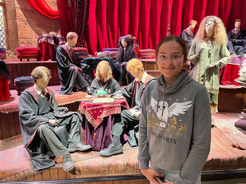 Ich im Harry Potter Studio